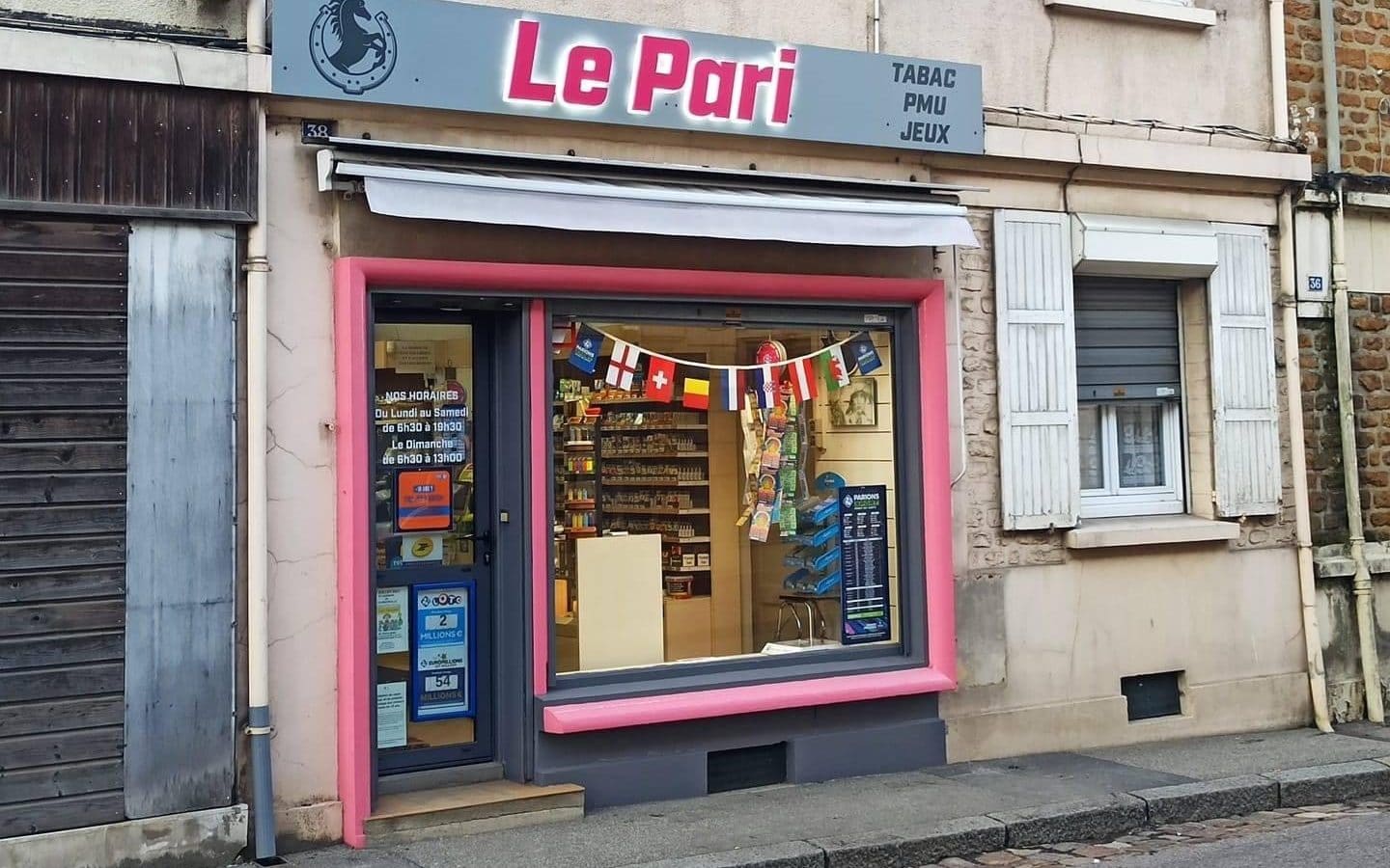 Le Tabac-Papeterie Cheron cède sa place au PARI
